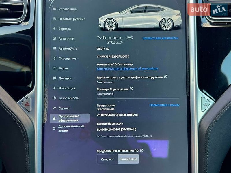 Лифтбек Tesla Model S 2016 в Киеве