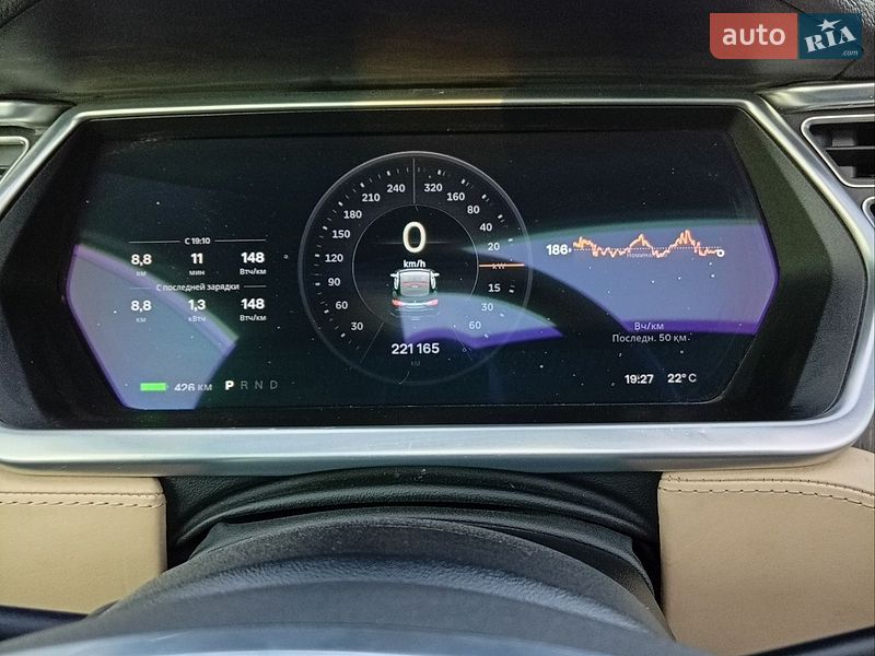 Ліфтбек Tesla Model S 2014 в Львові