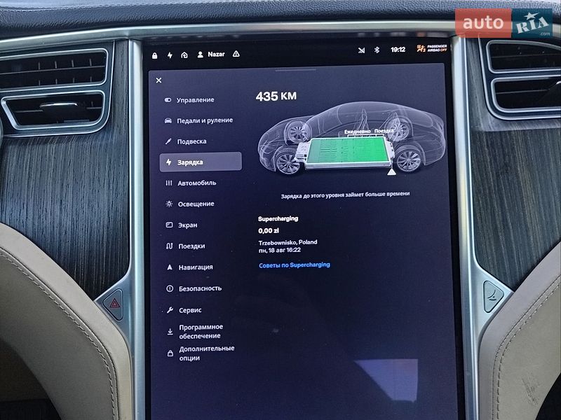 Ліфтбек Tesla Model S 2014 в Львові