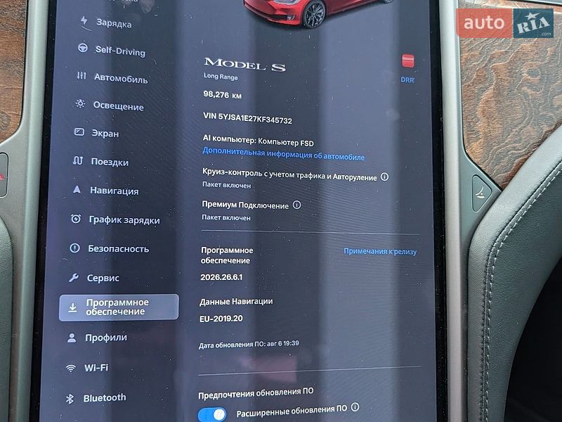 Лифтбек Tesla Model S 2019 в Белой Церкви