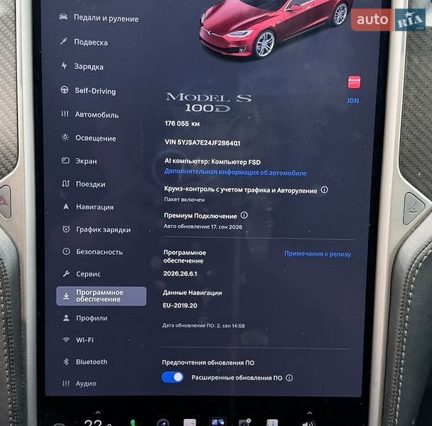 Лифтбек Tesla Model S 2018 в Виннице
