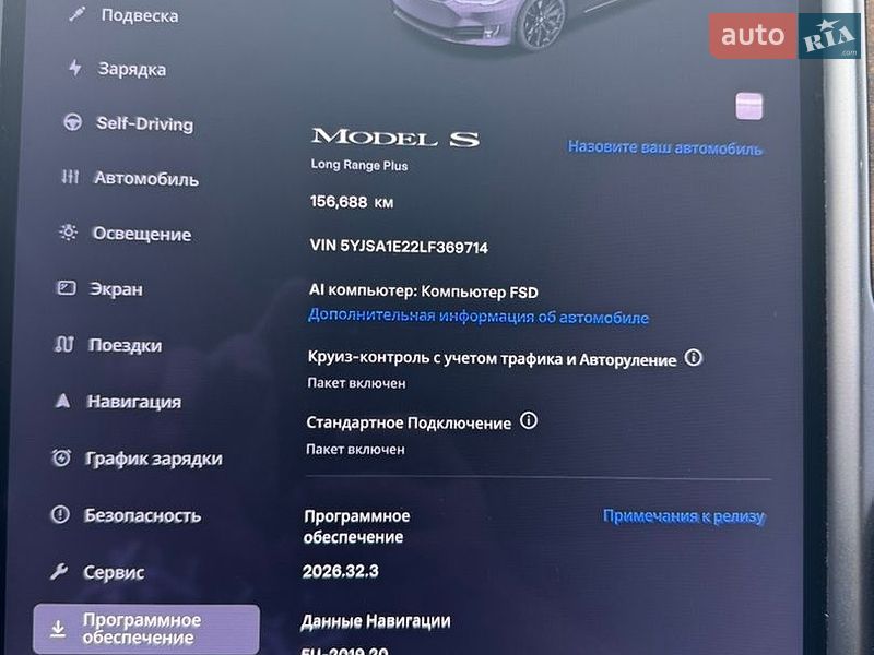 Ліфтбек Tesla Model S 2020 в Дніпрі