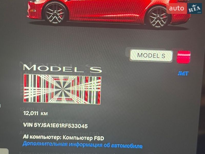 Ліфтбек Tesla Model S 2024 в Києві