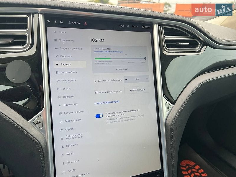 Ліфтбек Tesla Model S 2014 в Одесі