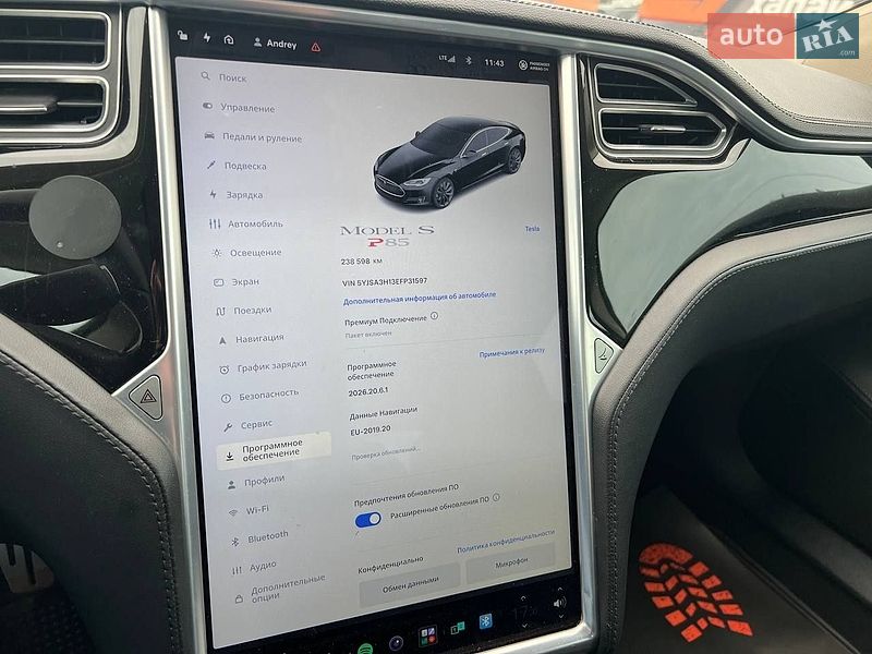 Ліфтбек Tesla Model S 2014 в Одесі