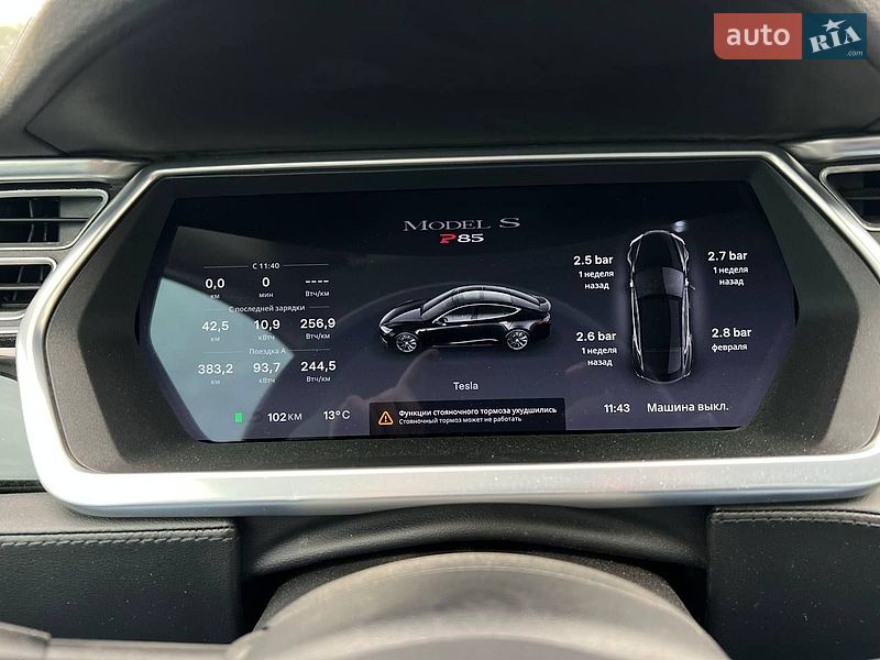 Ліфтбек Tesla Model S 2014 в Одесі