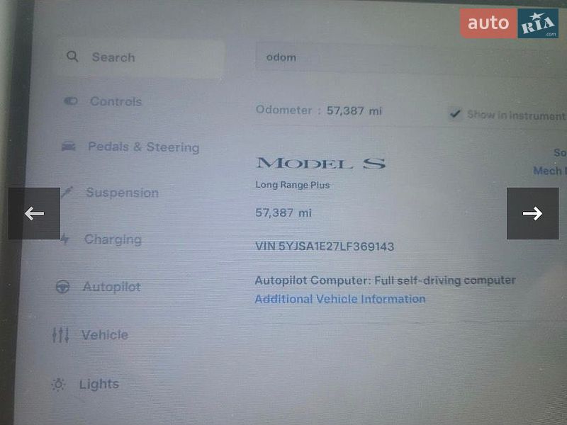 Лифтбек Tesla Model S 2020 в Киеве фото 27 Лифтбек Tesla Model S 2020 в Киеве