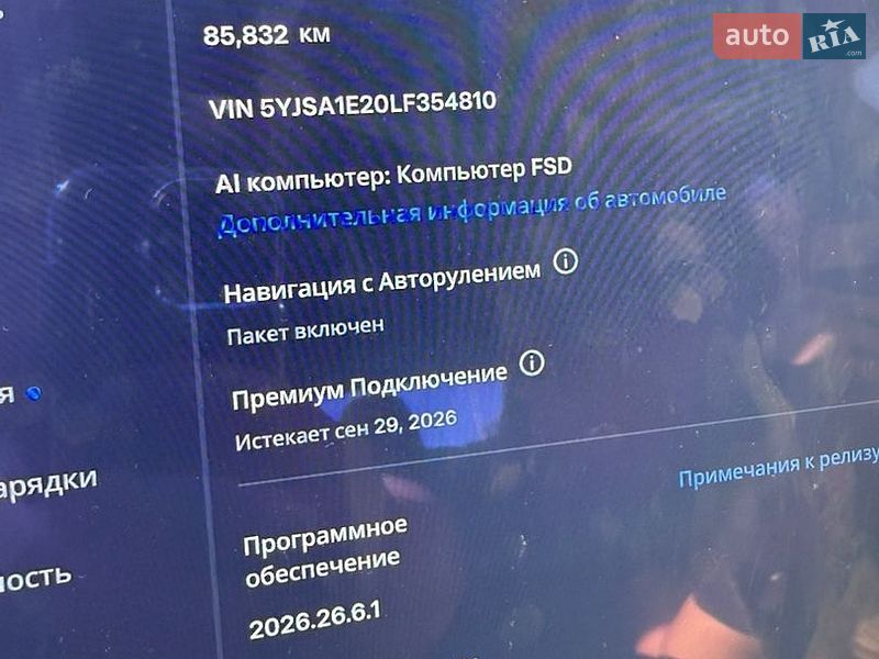 Лифтбек Tesla Model S 2019 в Киеве