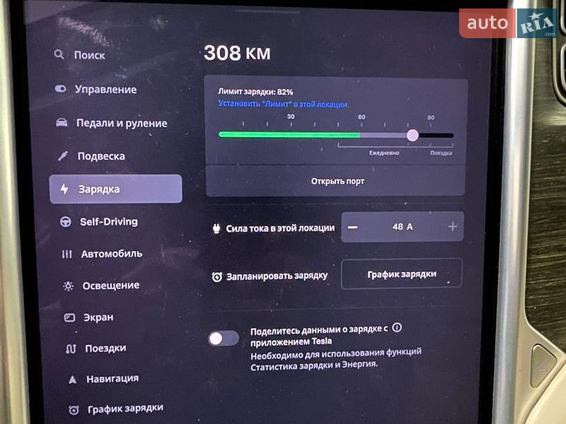 Ліфтбек Tesla Model S 2016 в Бродах