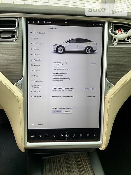 Хэтчбек Tesla Model X 2016 в Сторожинце