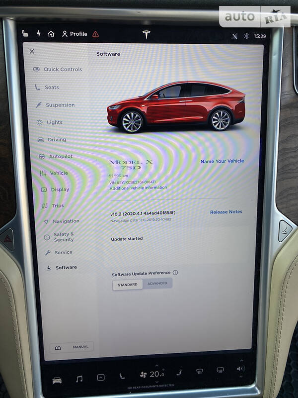 Позашляховик / Кросовер Tesla Model X 2016 в Києві