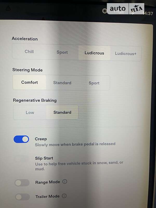 Хэтчбек Tesla Model X 2017 в Киеве