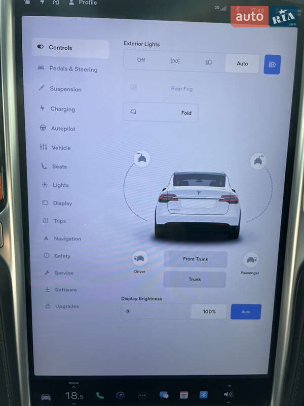 Внедорожник / Кроссовер Tesla Model X 2016 в Тернополе