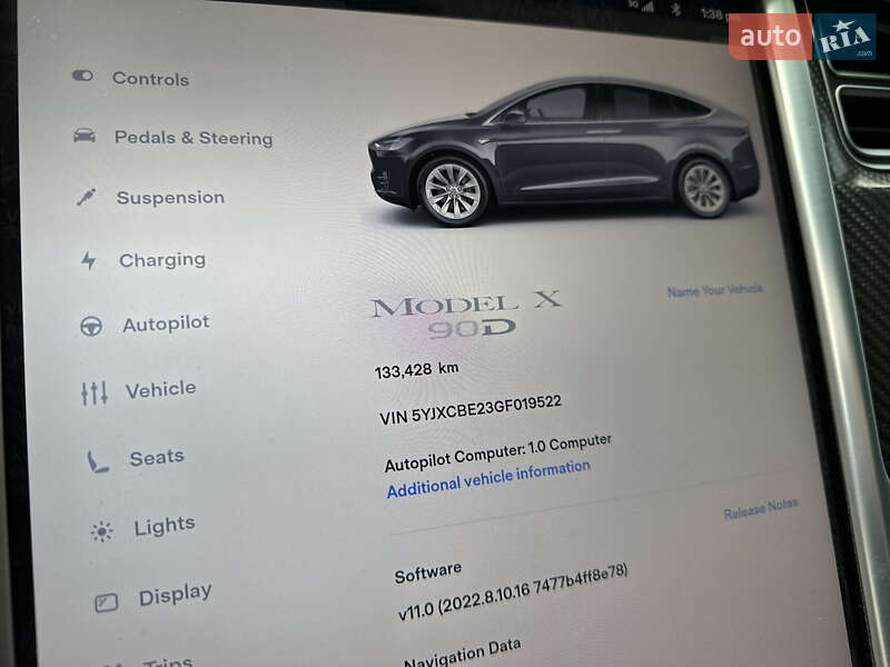 Позашляховик / Кросовер Tesla Model X 2016 в Львові
