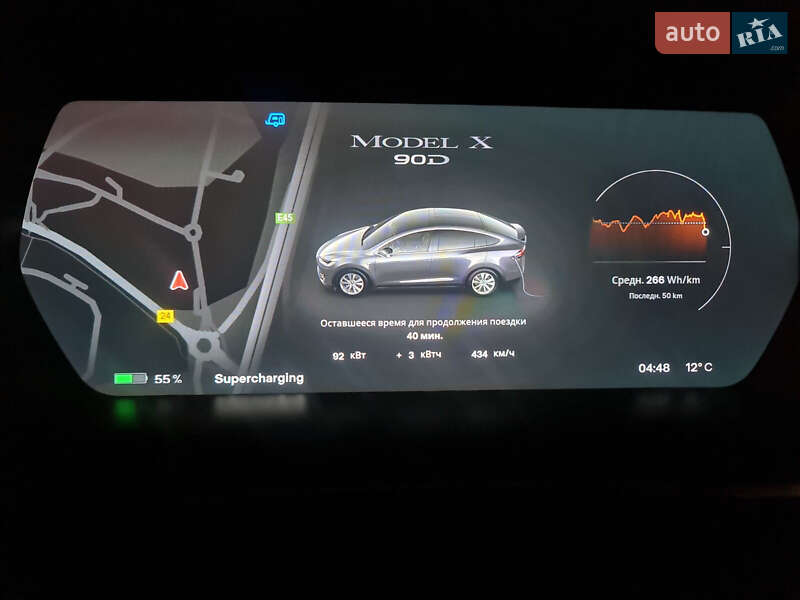 Позашляховик / Кросовер Tesla Model X 2017 в Луцьку фото 2 Позашляховик / Кросовер Tesla Model X 2017 в Луцьку