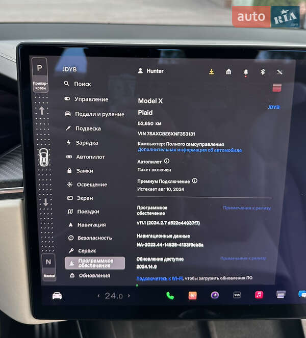 Позашляховик / Кросовер Tesla Model X 2022 в Дніпрі