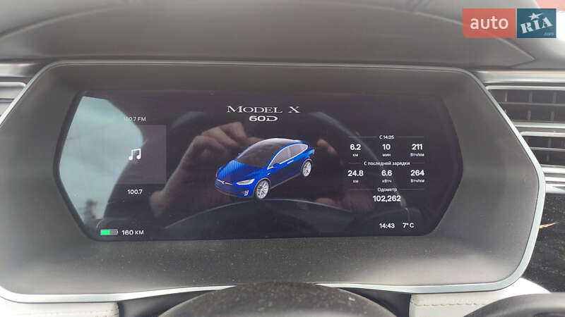 Внедорожник / Кроссовер Tesla Model X 2016 в Одессе