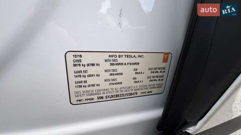 Позашляховик / Кросовер Tesla Model X 2019 в Києві