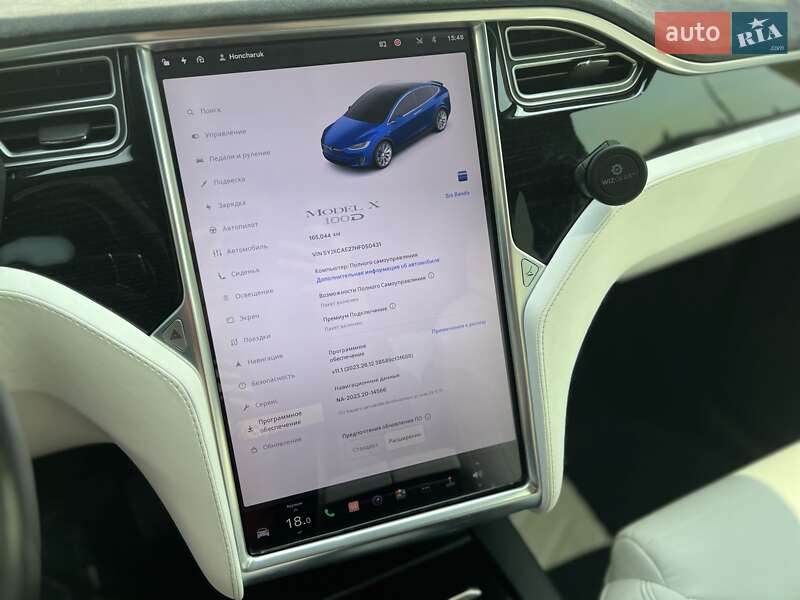 Позашляховик / Кросовер Tesla Model X 2017 в Ужгороді