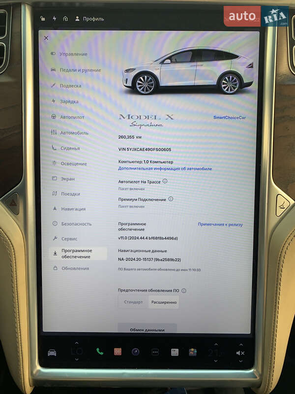 Внедорожник / Кроссовер Tesla Model X 2015 в Львове