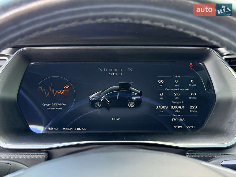 Позашляховик / Кросовер Tesla Model X 2017 в Львові