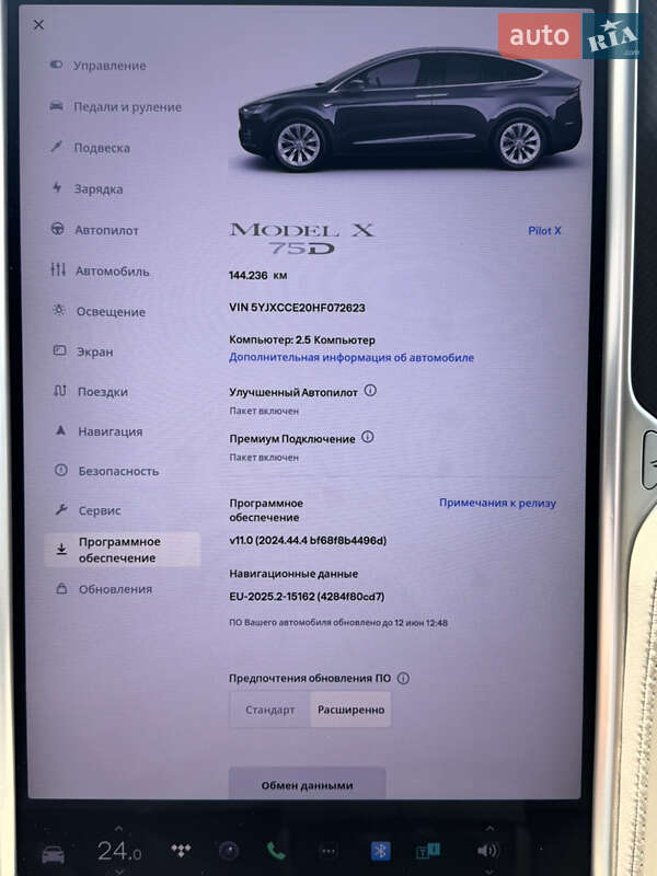 Позашляховик / Кросовер Tesla Model X 2017 в Одесі