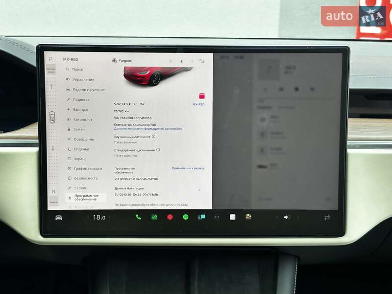 Позашляховик / Кросовер Tesla Model X 2023 в Києві