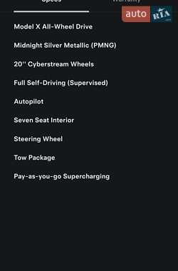 Внедорожник / Кроссовер Tesla Model X 2022 в 