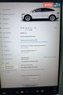 Внедорожник / Кроссовер Tesla Model X 2017 в 