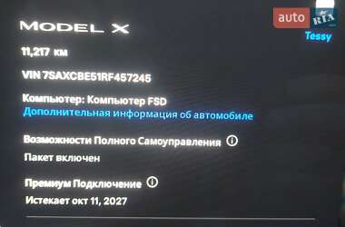 Позашляховик / Кросовер Tesla Model X 2024 в 