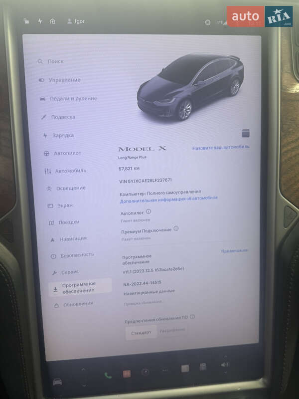 Внедорожник / Кроссовер Tesla Model X 2019 в Хмельницком