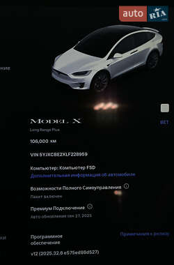 Внедорожник / Кроссовер Tesla Model X 2019 в 
