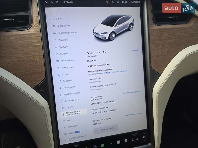 Внедорожник / Кроссовер Tesla Model X 2020 в Тернополе фото 5 Внедорожник / Кроссовер Tesla Model X 2020 в Тернополе