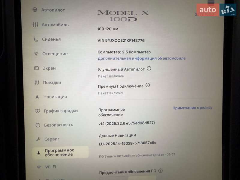 Позашляховик / Кросовер Tesla Model X 2019 в Києві