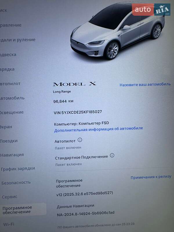 Внедорожник / Кроссовер Tesla Model X 2019 в Черновцах