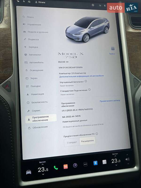 Внедорожник / Кроссовер Tesla Model X 2018 в Киеве