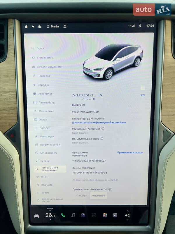Позашляховик / Кросовер Tesla Model X 2018 в Дніпрі