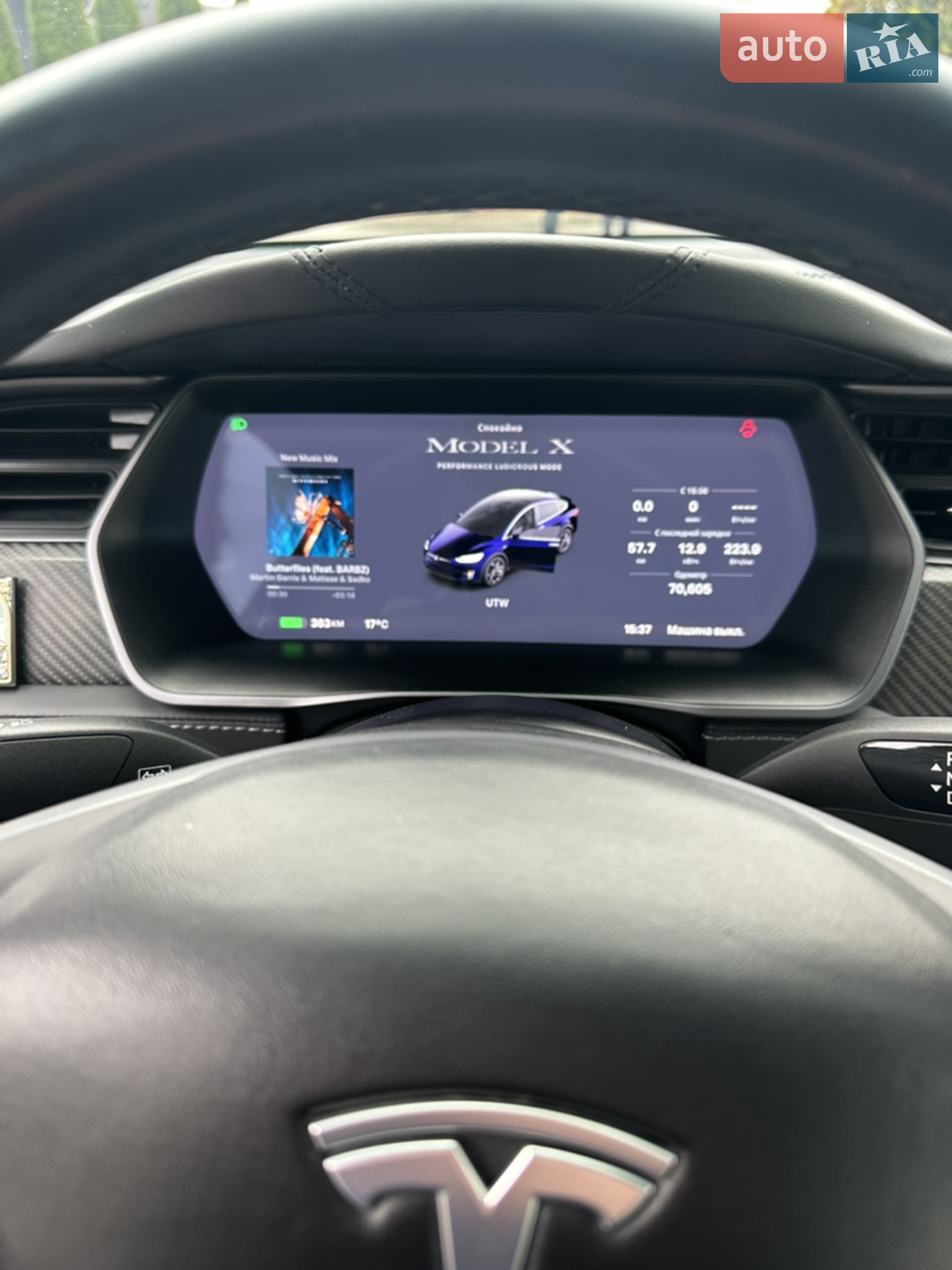 Tesla Model X 2019 VIN 5YJXCAE49KF186424 фото оголошення 12 з 22
