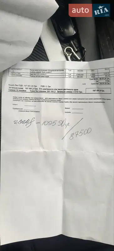 Внедорожник / Кроссовер Tesla Model X 2016 в Галиче документ