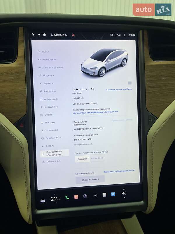 Внедорожник / Кроссовер Tesla Model X 2019 в Львове фото 9 Внедорожник / Кроссовер Tesla Model X 2019 в Львове