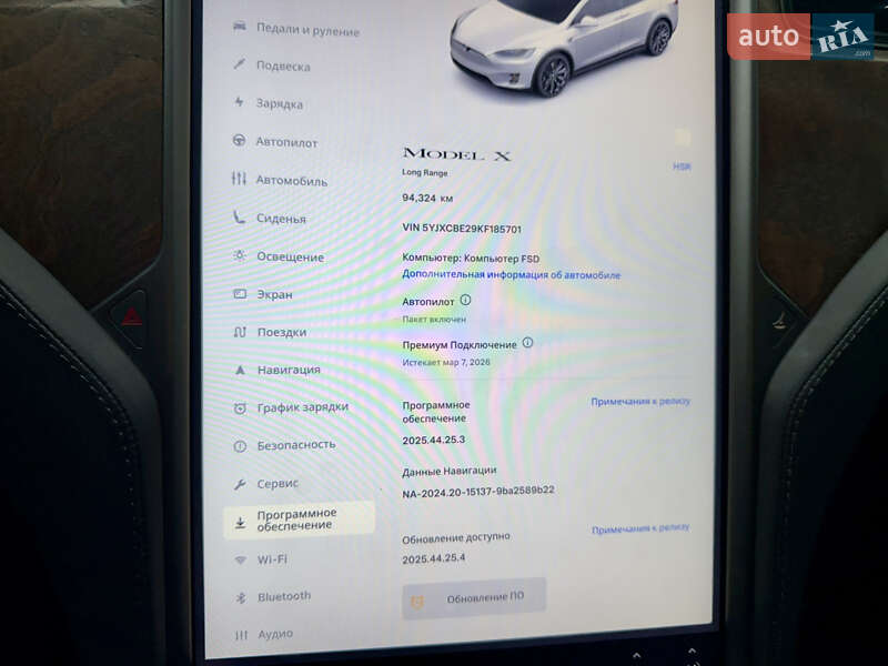 Позашляховик / Кросовер Tesla Model X 2019 в Умані