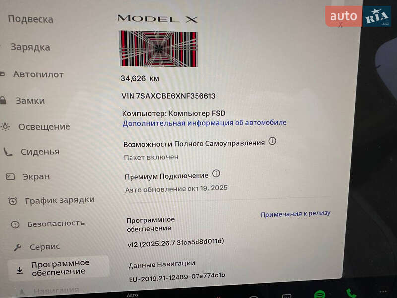 Внедорожник / Кроссовер Tesla Model X 2022 в Киеве