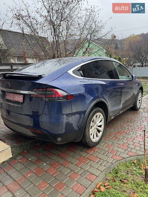 2017 Tesla Model-X, VIN 5YJXCBE26GF011952:plate — фото 1 (autoria)