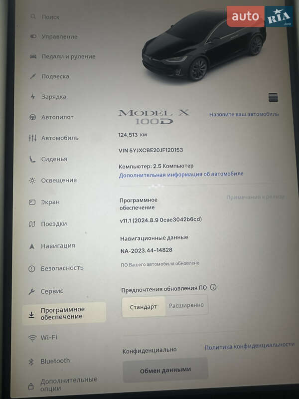 Внедорожник / Кроссовер Tesla Model X 2018 в Львове