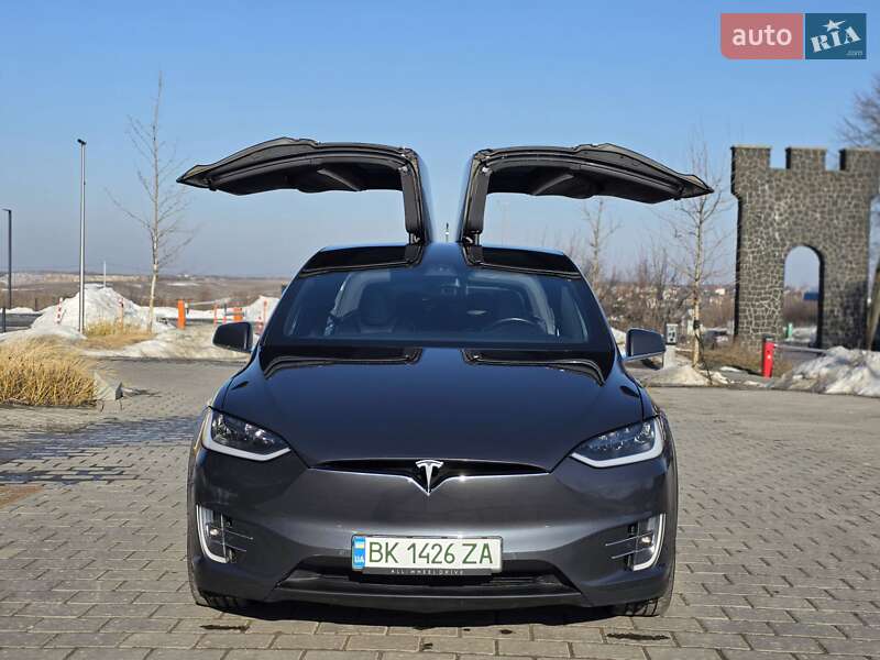 2018 Tesla Model-X, VIN 5YJXCCE26JF117988:plate — фото 1 (autoria)