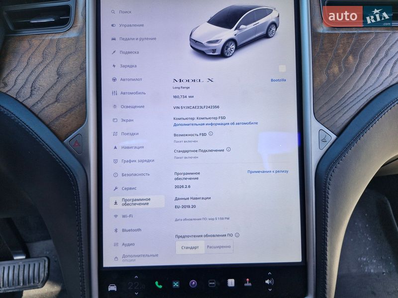 Внедорожник / Кроссовер Tesla Model X 2019 в Виннице