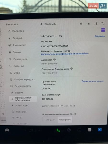 Внедорожник / Кроссовер Tesla Model X 2022 в Тернополе