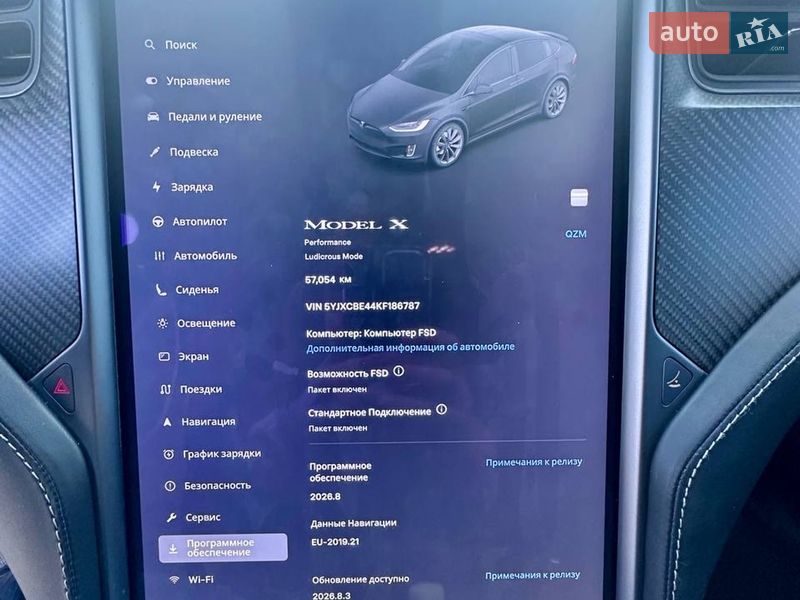 Внедорожник / Кроссовер Tesla Model X 2019 в Днепре фото 21 Внедорожник / Кроссовер Tesla Model X 2019 в Днепре