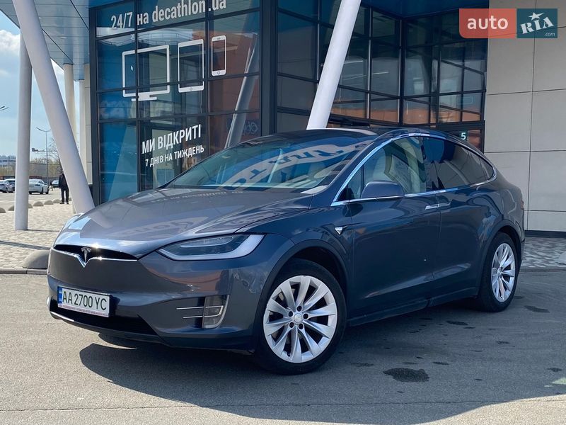 2018 Tesla Model-X, VIN 5YJXCCE27JF105557:plate — фото 1 (autoria)