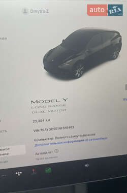 Внедорожник / Кроссовер Tesla Model Y 2022 в 